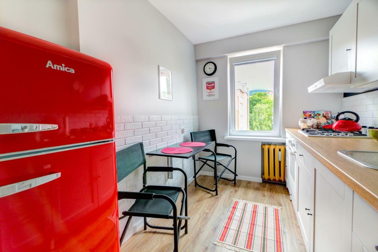 Apartament Halinka Salon, Sypialnia, Kuchnia, Balkon Powierzchnia 50M Krynica Zdroj Εξωτερικό φωτογραφία